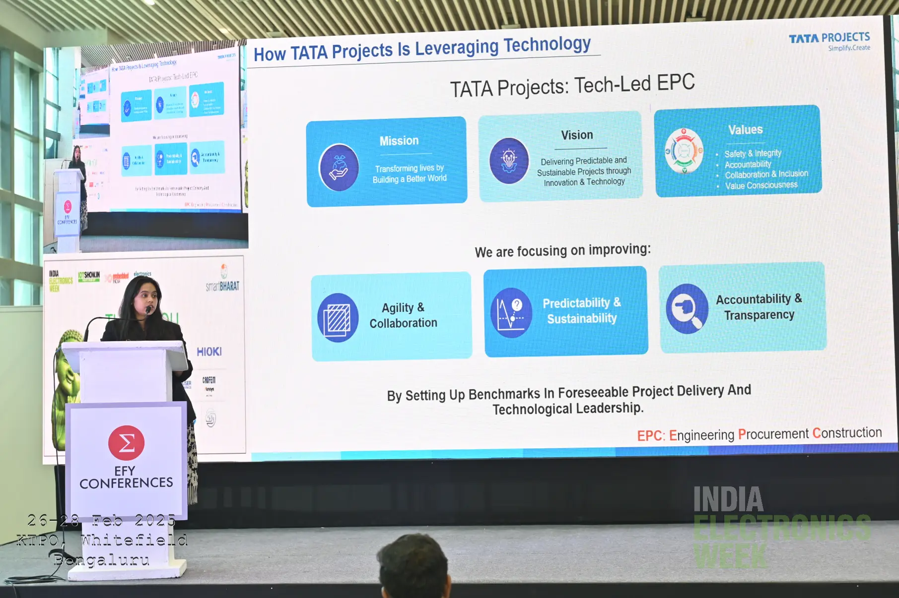 India Electronics Week 2026 Expo Floor